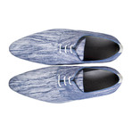 Blue Burst Dress Shoes // Blue, Grey (Euro: 46)