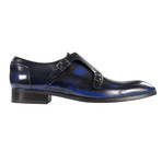 Strapping Zenith Dress Shoes // Black, Blue (Euro: 47)