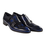 Strapping Zenith Dress Shoes // Black, Blue (Euro: 44)