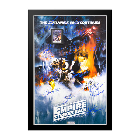 Signed Movie Poster // The Empire Strikes Back