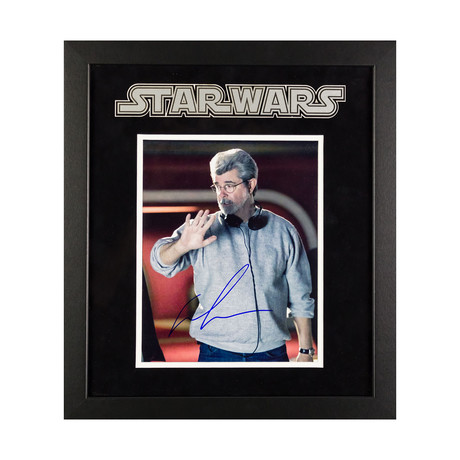 Signed + Framed Artist Series // George Lucas