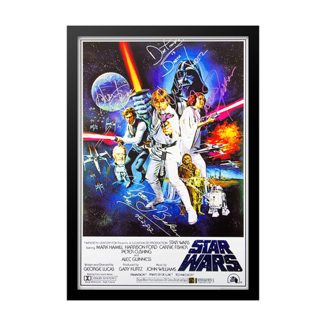 Signed Movie Poster // A New Hope // Poster I