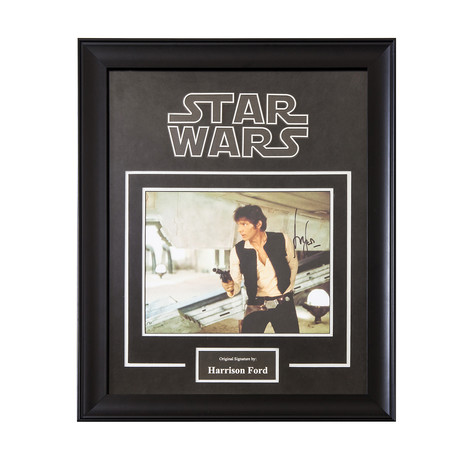 Framed Signed Artist Series // Han Solo