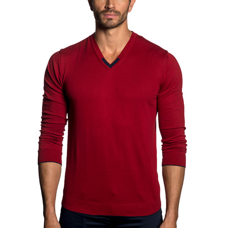 Knit Sweater // Red (S)