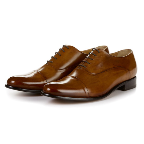 Cap-Toe Oxford Blind Stitching // Cacao (US: 5)