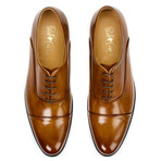 Cap-Toe Oxford Blind Stitching // Cacao (US: 5)