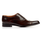 Stitched Cap-Toe Oxford // Chocolate (US: 5)
