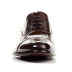 Stitched Cap-Toe Oxford // Chocolate (US: 5)