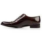 Stitched Cap-Toe Oxford // Chocolate (US: 5)