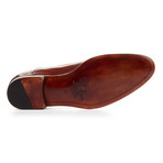 Stitched Cap-Toe Oxford // Marrone (US: 5)