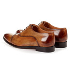 Stitched Cap-Toe Oxford // Tobacco (US: 5.5)