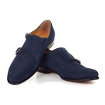 Double Monk Strap // Midnight Blue (US: 6.5)