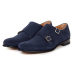 Double Monk Strap // Midnight Blue (US: 6.5)