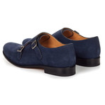 Double Monk Strap // Midnight Blue (US: 6.5)