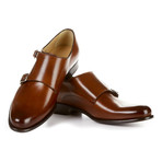Double Monk Strap // Cognac (US: 8.5)