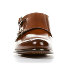 Double Monk Strap // Cognac (US: 8.5)