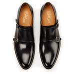 Double Monk Strap // Nero (US: 5)