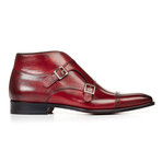 Double Monk Strap Boot // Oxblood (US: 6)