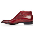 Double Monk Strap Boot // Oxblood (US: 6)