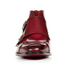 Double Monk Strap Boot // Oxblood (US: 6)