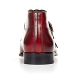 Double Monk Strap Boot // Oxblood (US: 6)