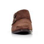 Double Monk Strap With Cap Toe // Cafe (US: 9)