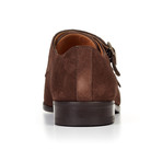 Double Monk Strap With Cap Toe // Cafe (US: 9)