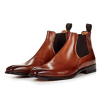 Low Cut Chelsea Boot // Marrone (US: 6)