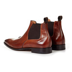 Low Cut Chelsea Boot // Marrone (US: 6)