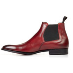 Low Cut Chelsea Boot // Oxblood (US: 6)