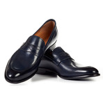 Penny Loafer // Blue (US: 6.5)