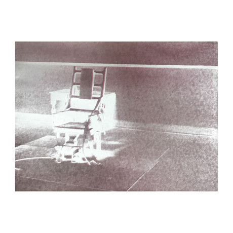 Andy Warhol // Electric Chairs II.78 // 1971