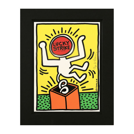 Keith Haring // Lucky Strike #3 // 1987
