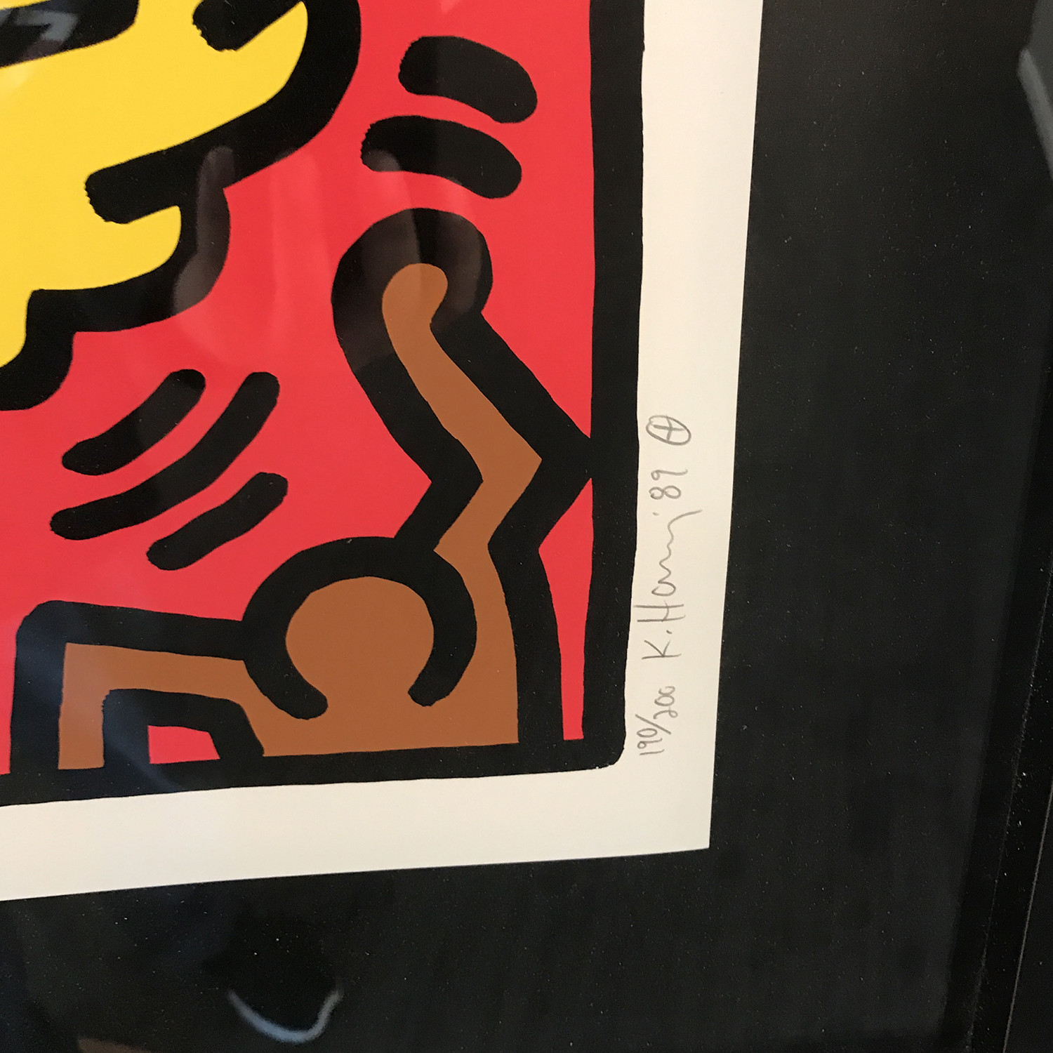 Keith Haring // Pop Shop IV (A) // 1989 - Hamilton-Selway - Touch of Modern