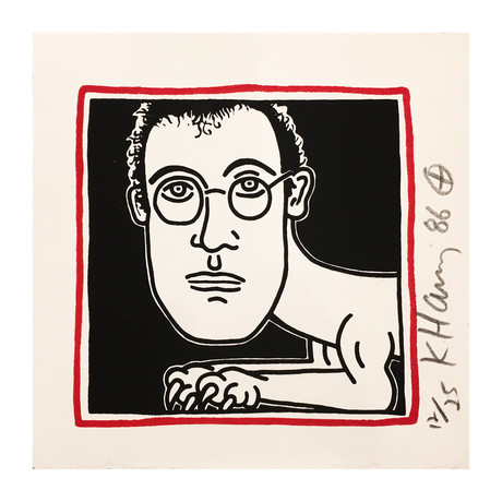 Keith Haring // Self Portrait // 1986
