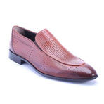 Prescott Perforated Loafer // Tobacco (Euro: 46)