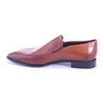 Prescott Perforated Loafer // Tobacco (Euro: 42)