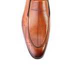 Prescott Perforated Loafer // Tobacco (Euro: 43)