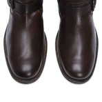 Tyler Engineer Boot // Dark Brown (US: 9.5)