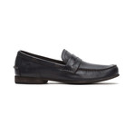 Lewis Leather Penny Loafer // Black (US: 9.5)
