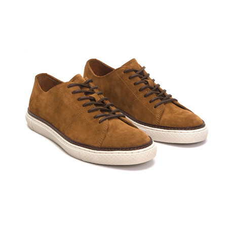 Gates Suede Low Lace Sneaker // Brown (US: 7)