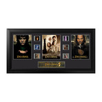 Lord of the Rings Trilogy // Limited Edition FilmCells Presentation with Backlit LED Frame
