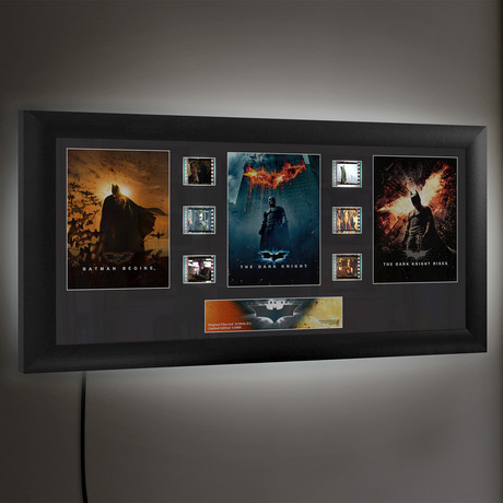 The Dark Knight Trilogy // Mixed Montage FilmCells Presentation with Backlit LED Frame
