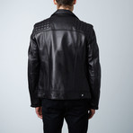Mason + Cooper Astor Leather Jacket // Black (L)