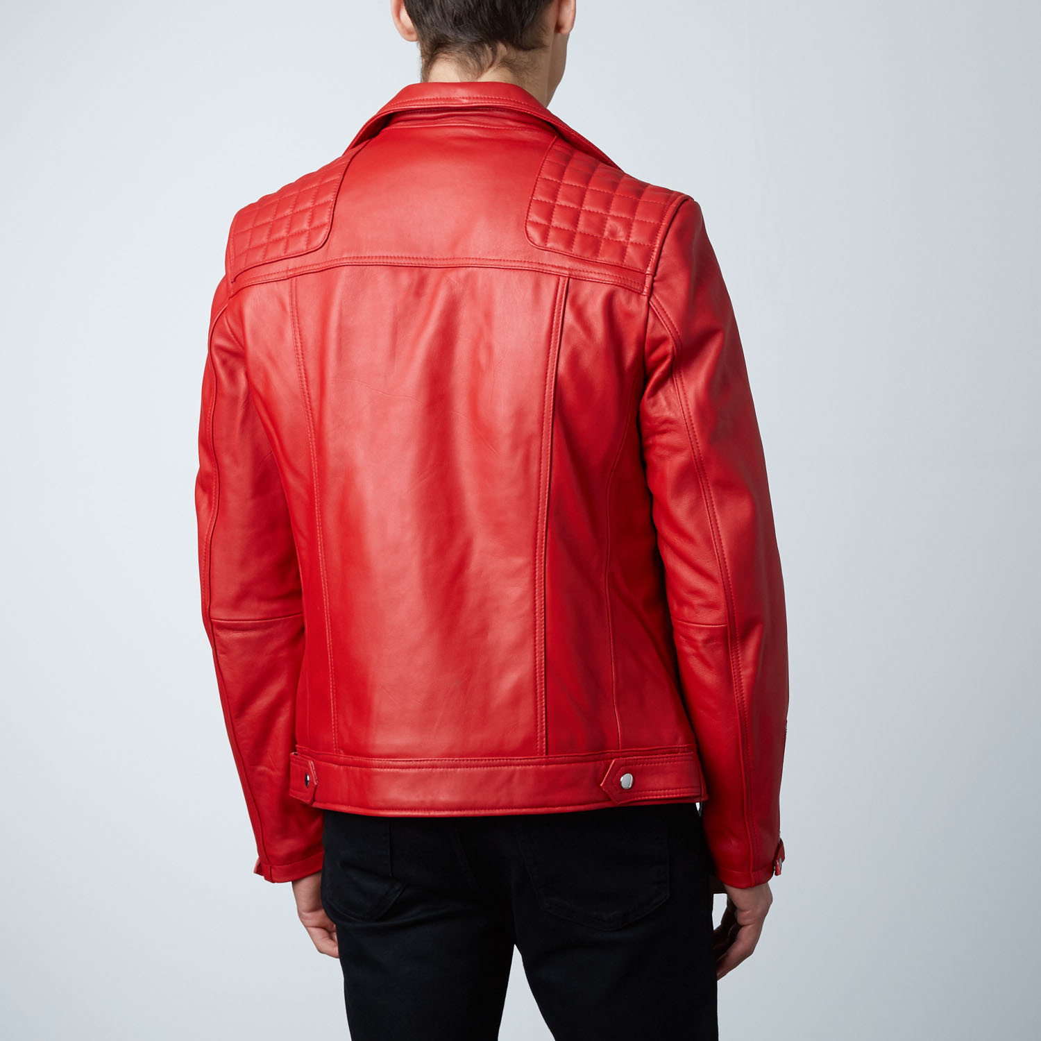 Mason + Cooper Astor Leather Jacket // Red (S) - Wilda Leather - Touch ...