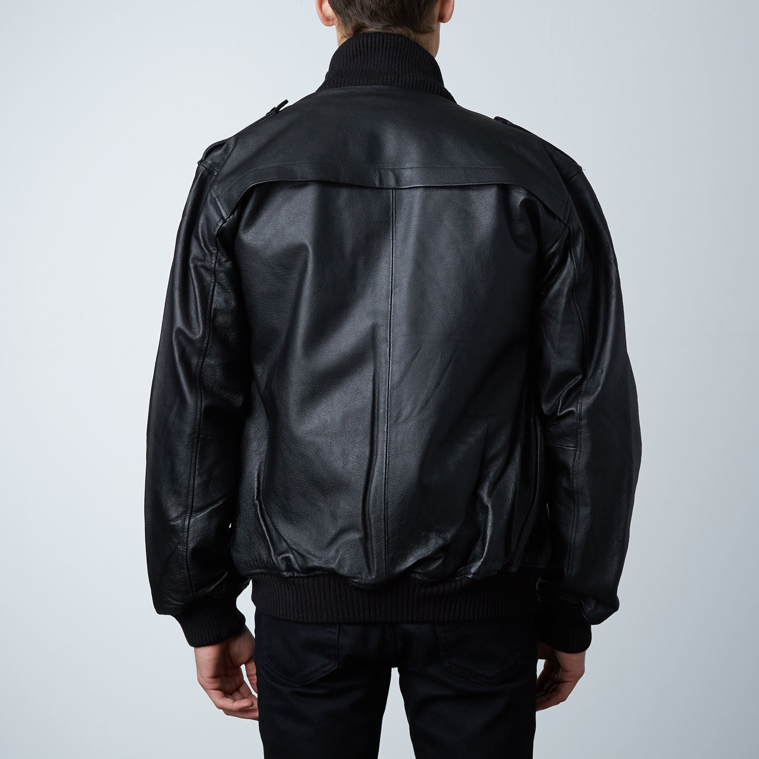 Wilda Leather Bomber Jacket // Black (S) - Wilda Leather - Touch of Modern