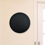 ECLIPSE Series // Round LED Wall Sconce (Silver)