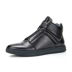 Scully High-Top Slip On Sneaker // Black (US: 10.5)