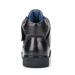 Scully High-Top Slip On Sneaker // Black (US: 8.5)