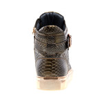 Sullivan Crocodile High-Top Sneaker // Bronze (US: 8)